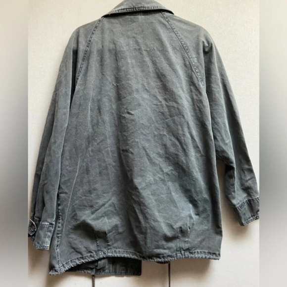 Vintage Brooks cargo zipper oversize jacket Sz M (22” PTP) - Picture 2 of 10